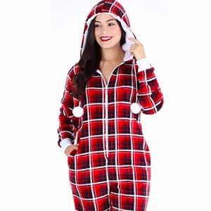 Plaid cozy pajamas